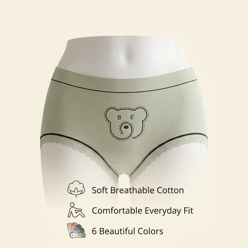 Women’s Cotton Underwear – Soft Breathable Everyday Panty - Image 6