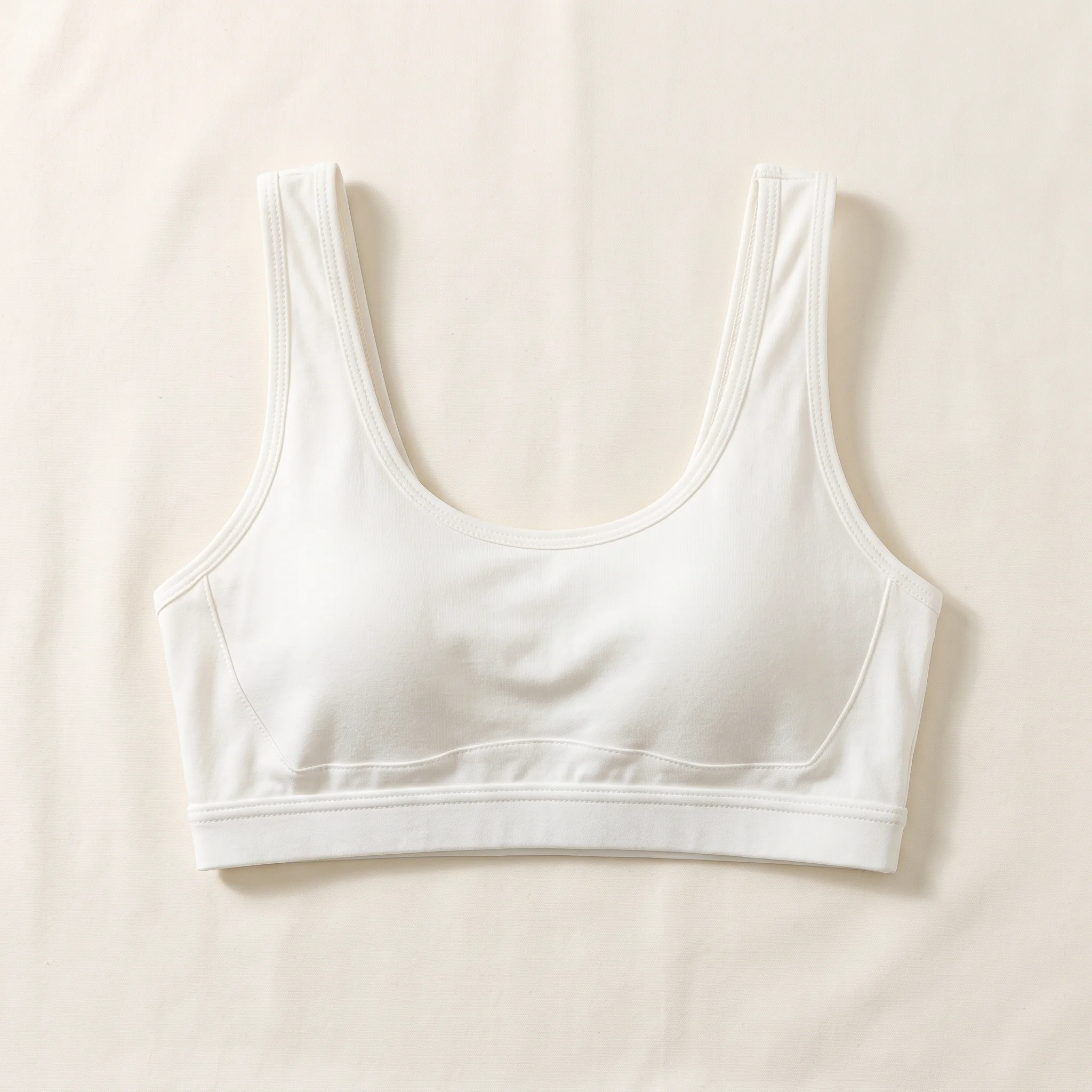 Women's Soft Stretch Bra Full Coverage Wide Strap Bra - Image 3
